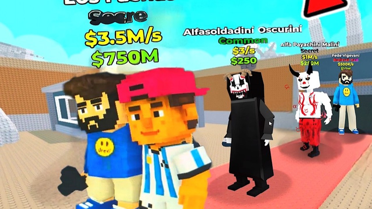 Test roba un payaso base with labeled payasos, income rates, and a red carpet steal lane